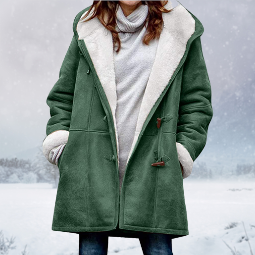 Weiche Damenwinterjacke