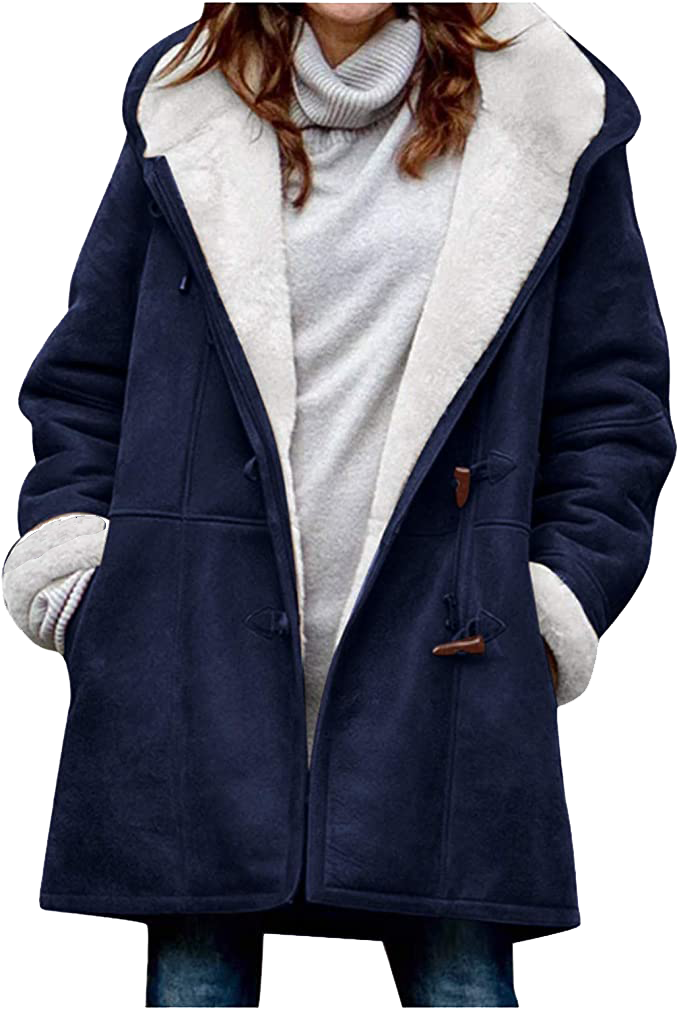 Weiche Damenwinterjacke