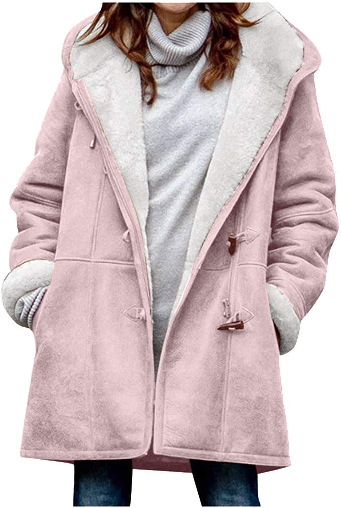 Weiche Damenwinterjacke