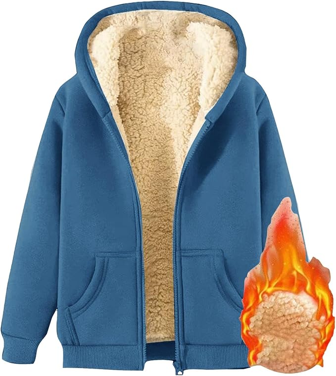 Weicher Fleece-Kapuzenpullover für Damen – Tamara