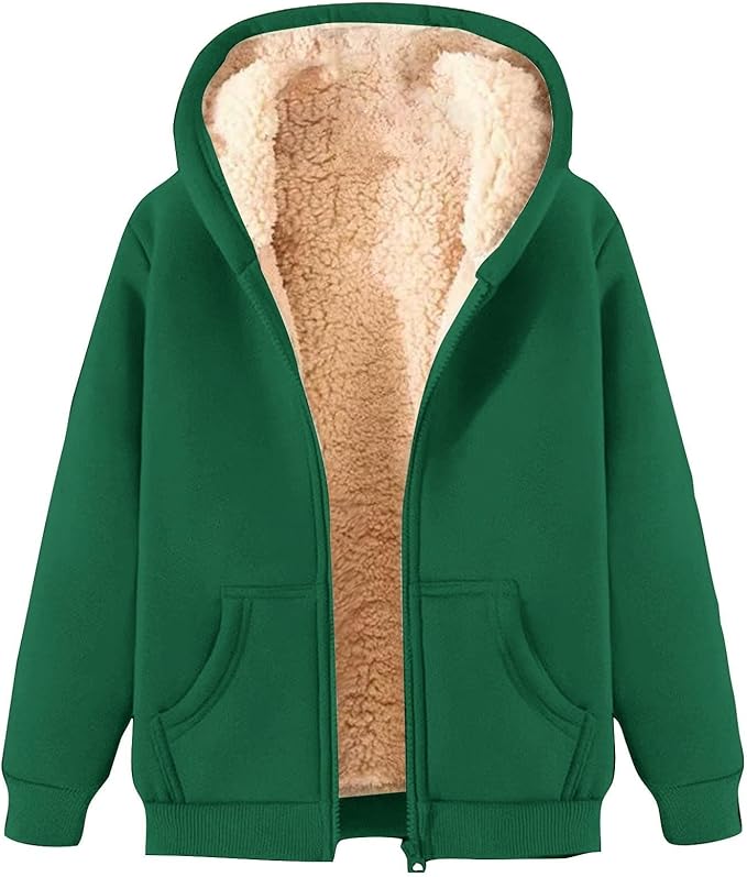 Weicher Fleece-Kapuzenpullover für Damen – Tamara