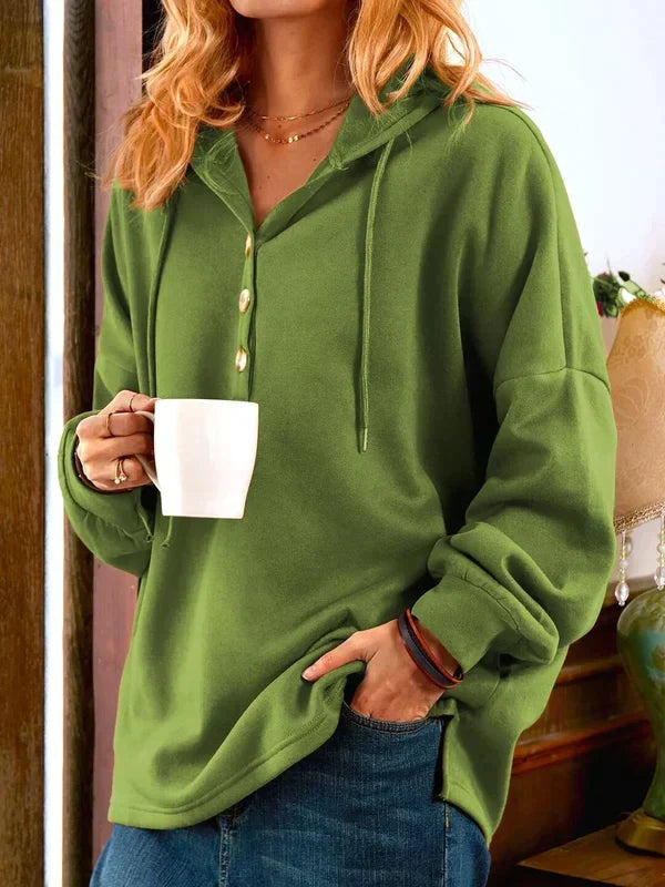 Weicher Winterpullover mit Kapuze – Pauline