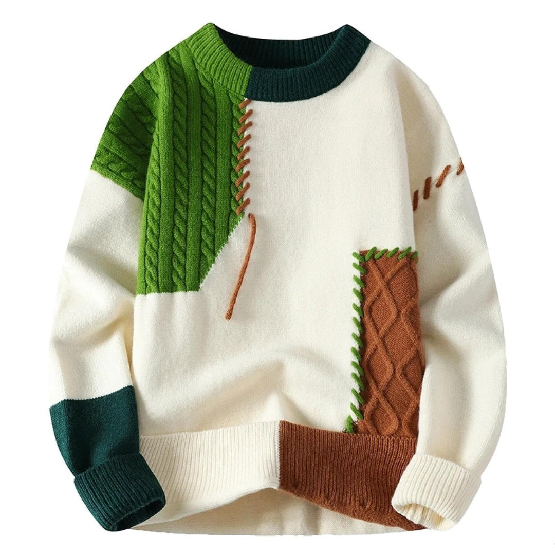 Trendiger warmer Herrenpullover Raimo