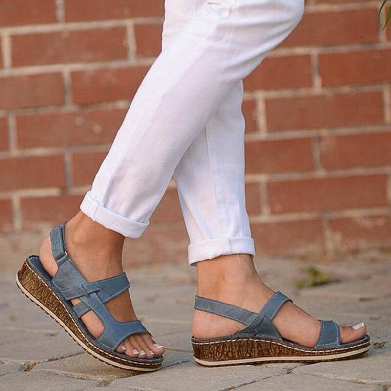 MODEGEIST Orthopädische Sandalen mit weicher Sohle für den Sommer