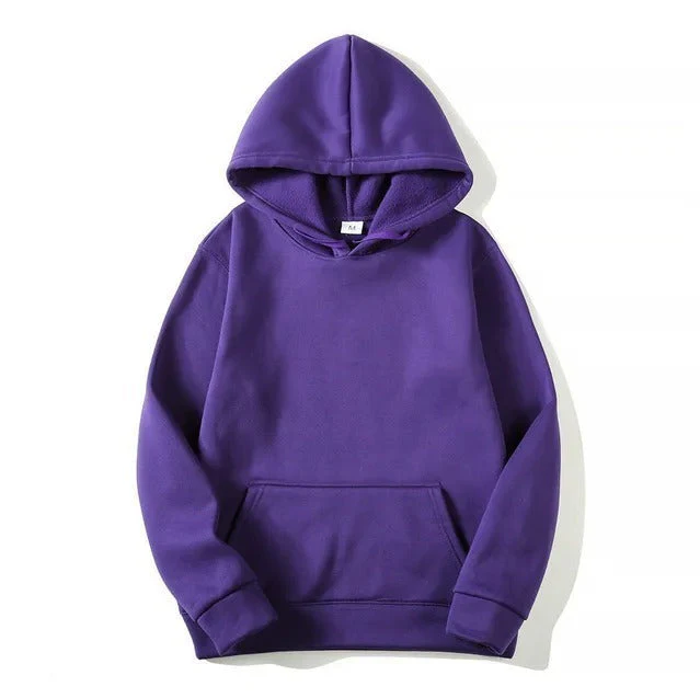 Großer Damen-Hoodie mit Tasche: Bequemer Kapuzenpullover für Casual Looks