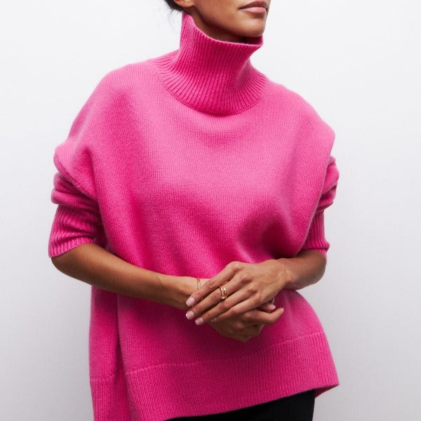 Winter-Rollkragenpullover Nadja für Damen