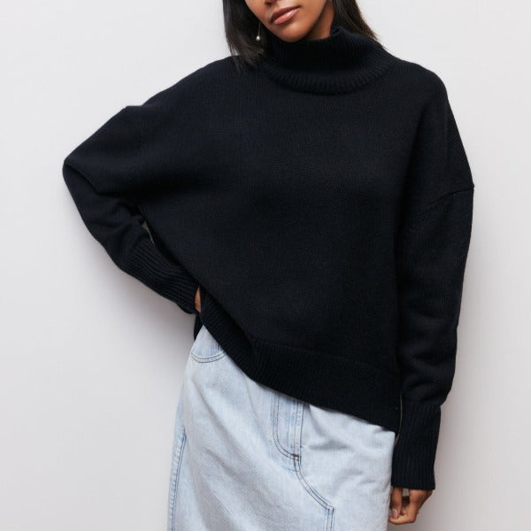 Winter-Rollkragenpullover Nadja für Damen
