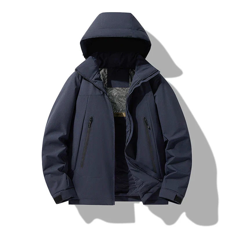 Wärmeisolierende, wasserdichte Jacke zum Skifahren und Wandern – Modell Elijah