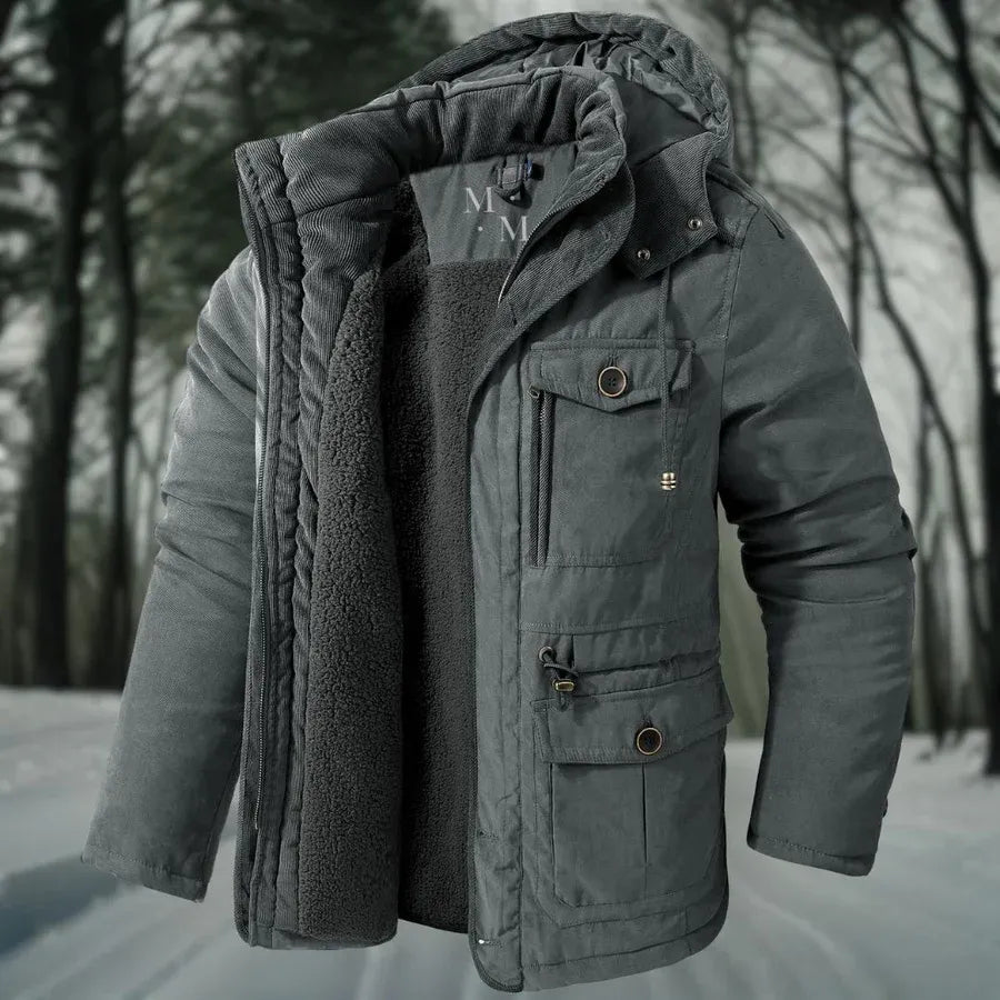 Warme, winddichte Winterjacke Dagobert