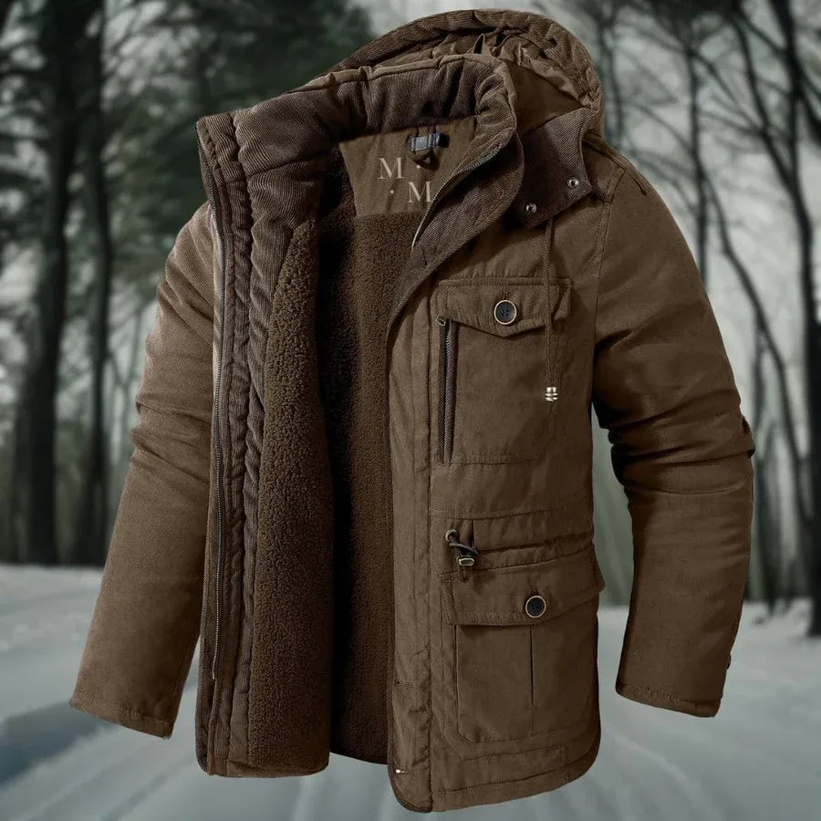 Warme, winddichte Winterjacke Dagobert
