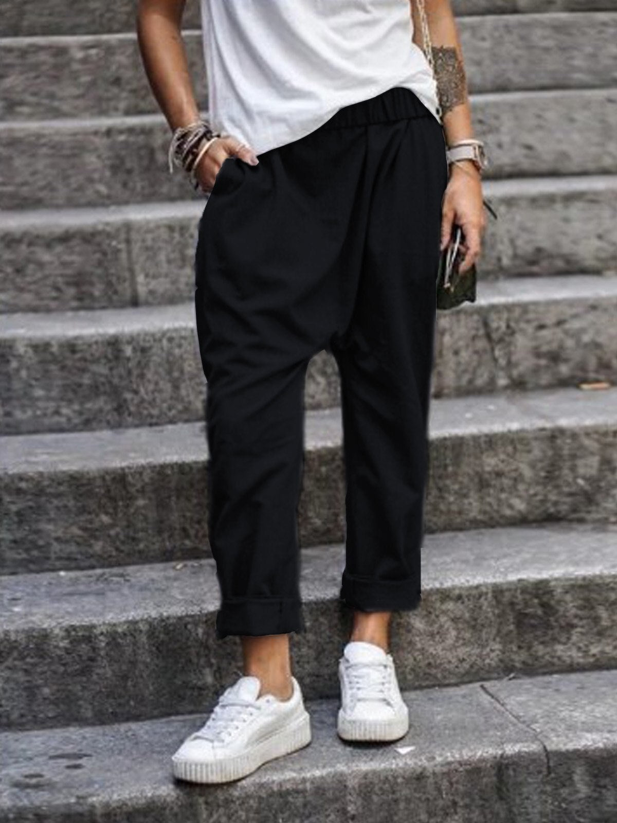Leinenhose Hailey - lässiger Schnitt