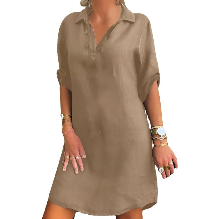 Ylindra Midikleid im Ibiza-Stil