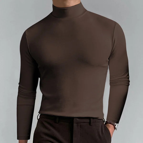 Fudus Langarmshirt, figurbetont, hoher Bund