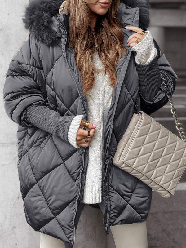 ModeGeist | Freizeitjacke für Damen, mit Kapuze & Baumwolle