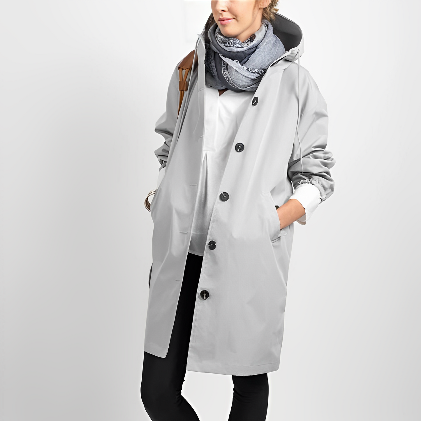 ModeGeist | Lässig mit Kapuze und Kordel für Frauen Ideal für Herbst Winter