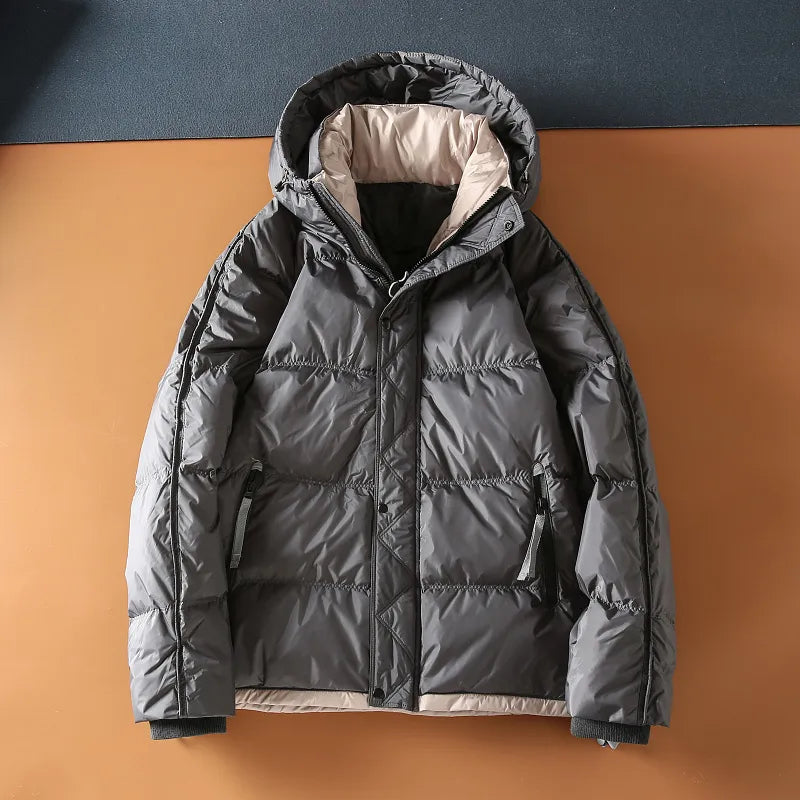 ModeGeist | Herren Wasserdichte Jacke mit Kapuze