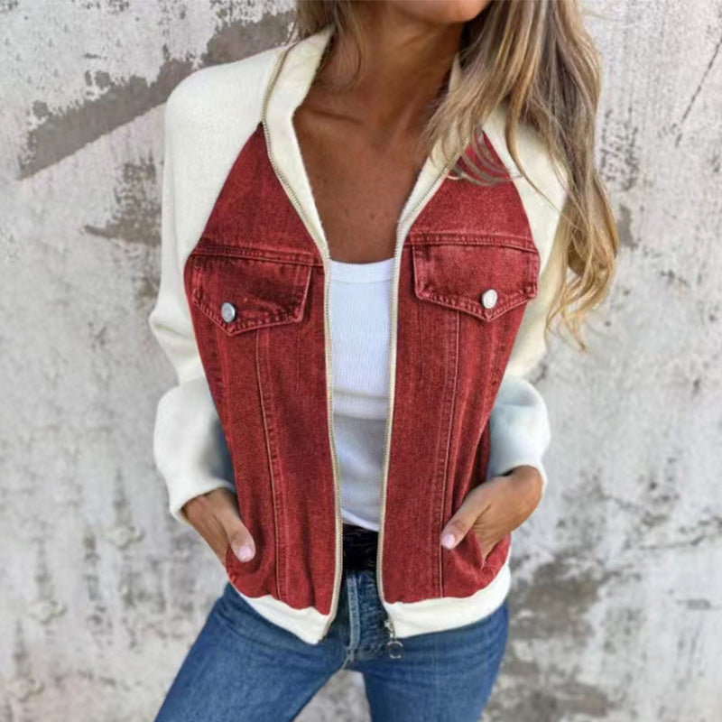 ModeGeist | Lässige Damen-Jeansjacke