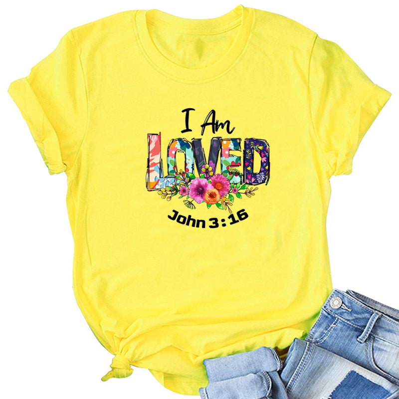 Fudus T-Shirt mit christlichem Schriftzug