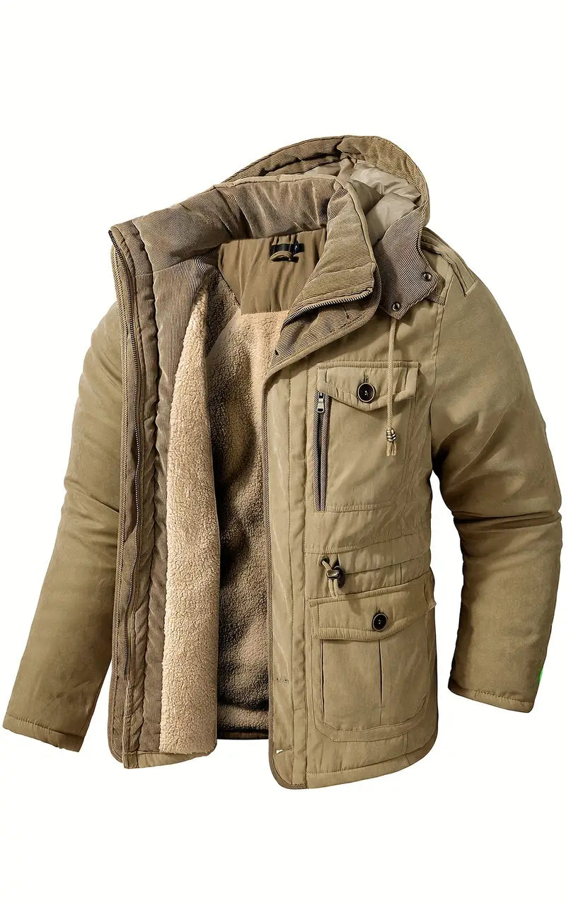ModeGeist | Eleganter und robuster Parka für Herren