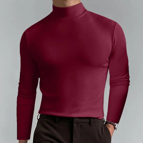Fudus Langarmshirt, figurbetont, hoher Bund