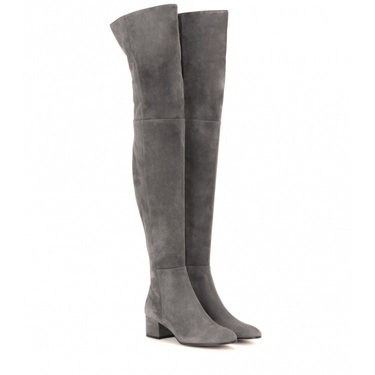 ModeGeist | Knöchelhohe Damenstiefel Luxuriöse Winter Fußbekleidung Zeitlos Elegantes Design