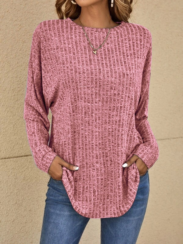 Lässiger Langarm-Pullover von Elizabeth