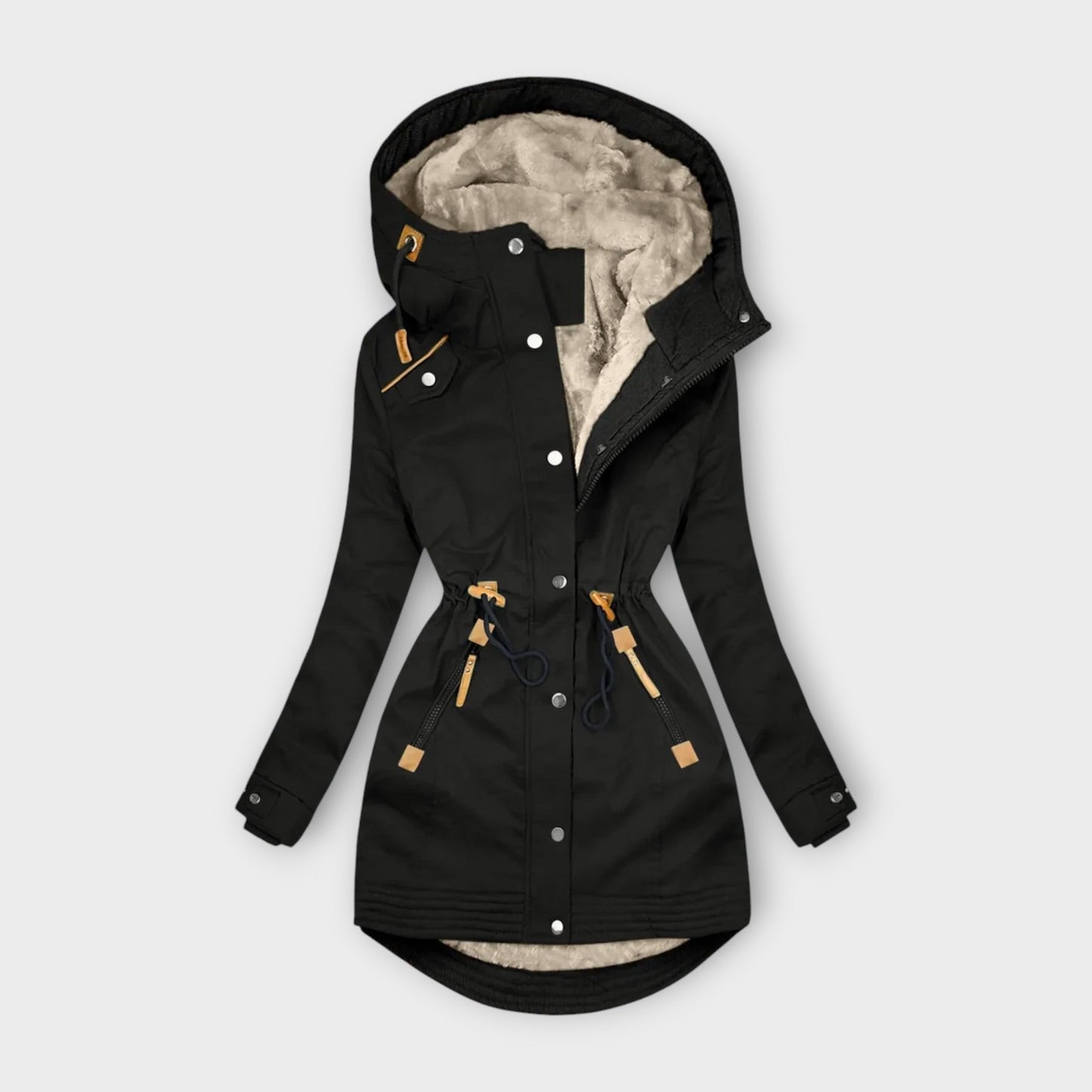 ModeGeist | Damen-Hoodie-Mantel Irina