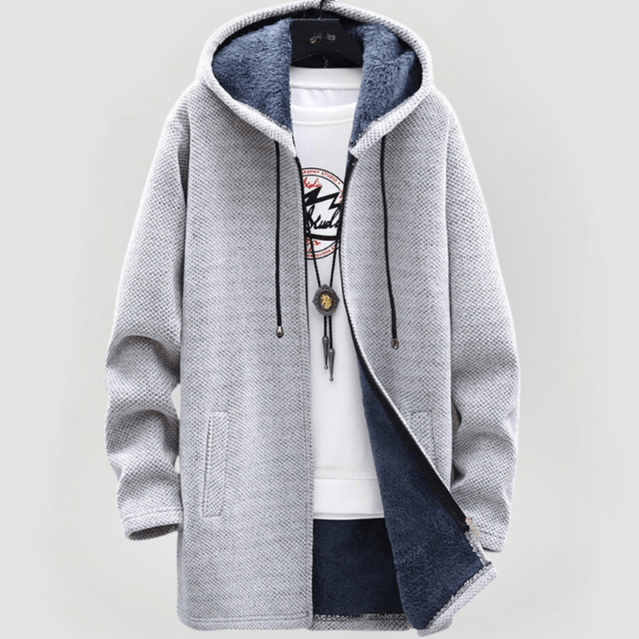 Elegante Unisex-Jacke mit Kapuze von KIM