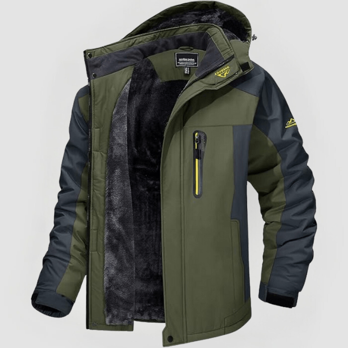 Leichte, bequeme Fleecejacke im LEON-Design