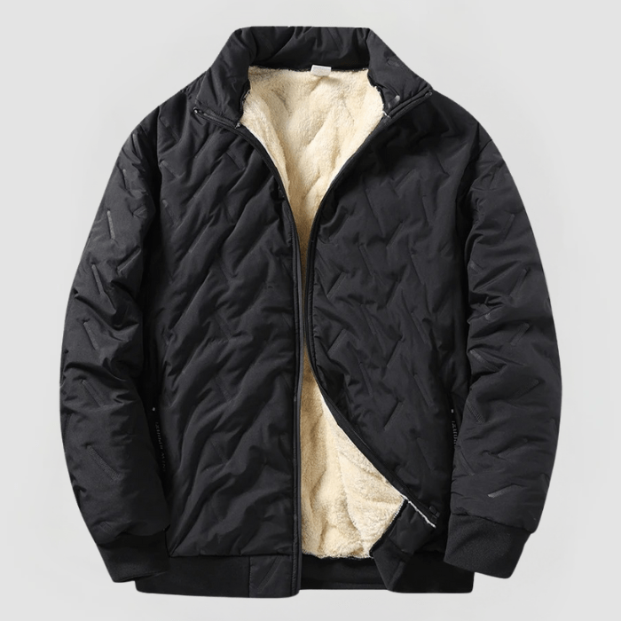 HENDRIK: Nylonjacke mit weichem Innenfutter