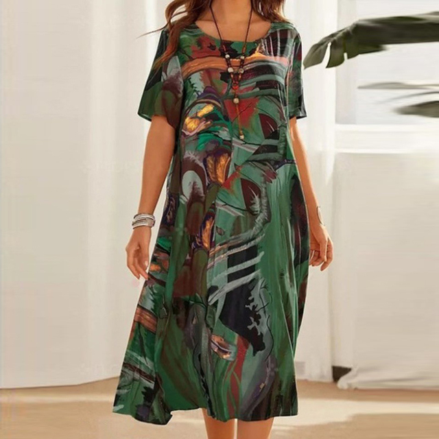 Hand-painted 3D Dress - Corie
