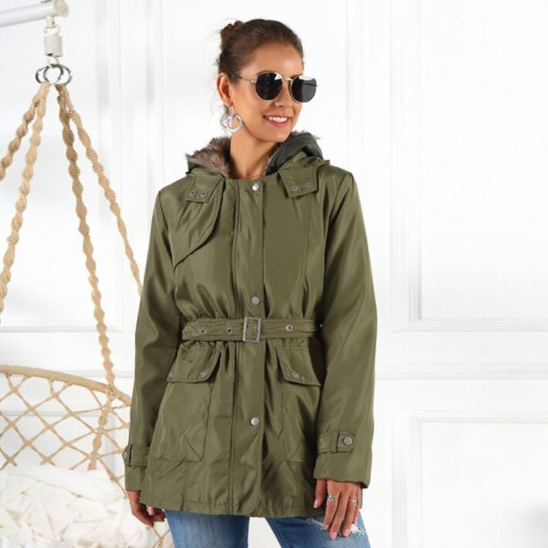 ModeGeist | Modische Winterjacke (Wind- und Wasserabweisend)