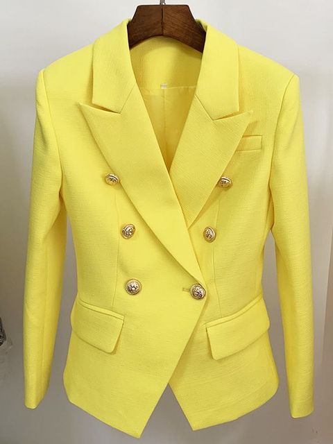 Stilvoller, klassischer und strukturierter Runway-Blazer