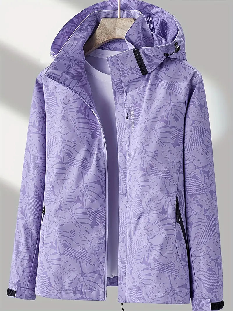 Wasserdichte Jacke HEIKE mit Kapuze