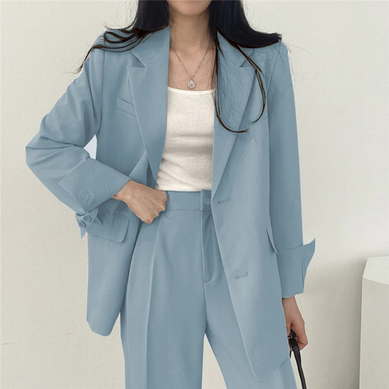 Avelena Damen Blazer Set (2-teilig)