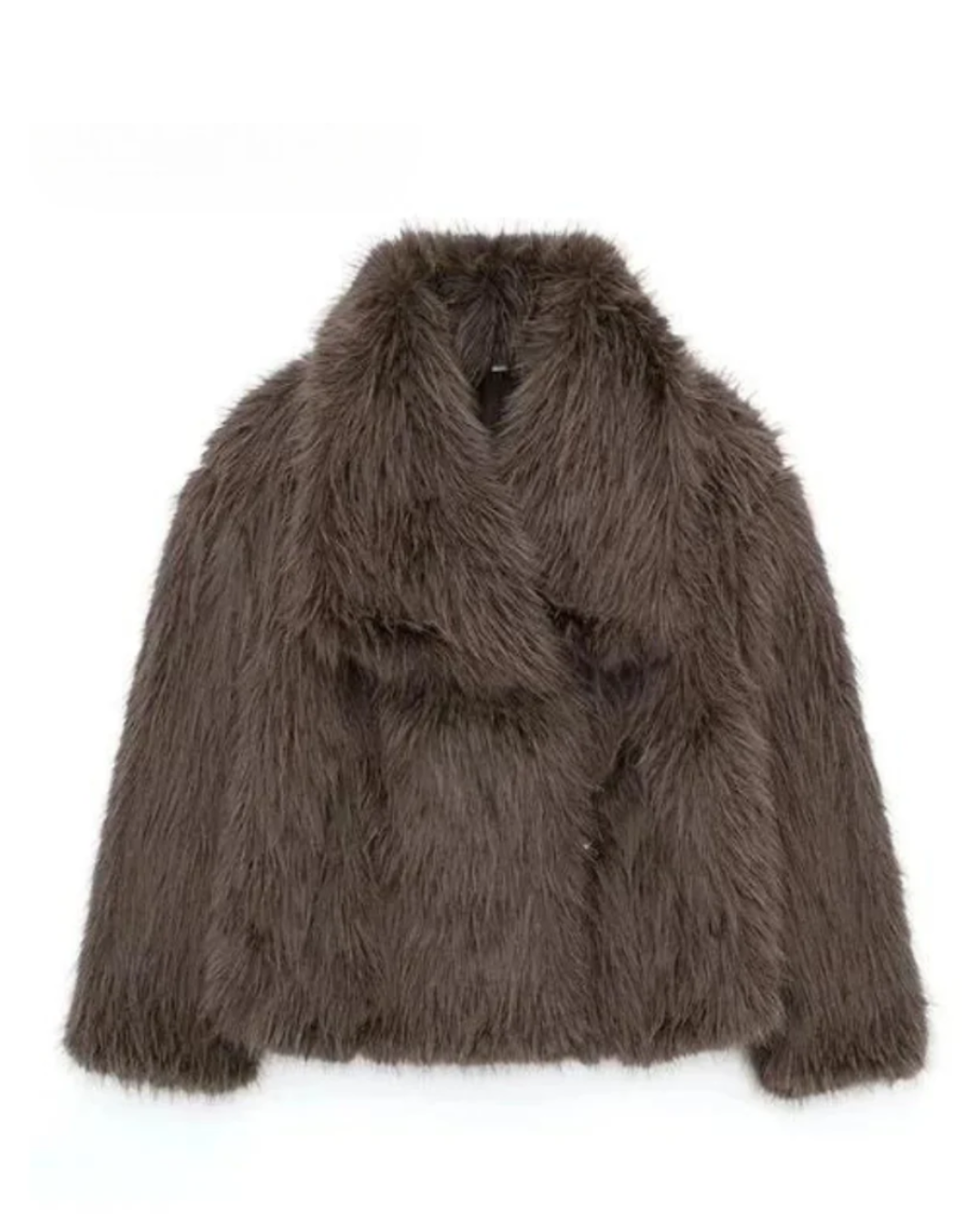 ModeGeist | Luxuriöser Kunstfell-Wintermantel für Damen