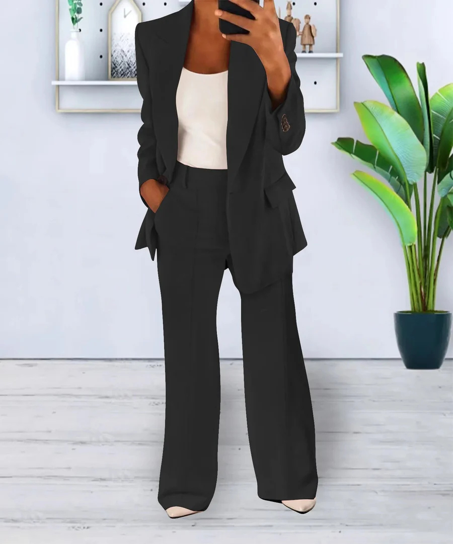 MAIKE - Elegantes Zweiteiliges Business-Outfit