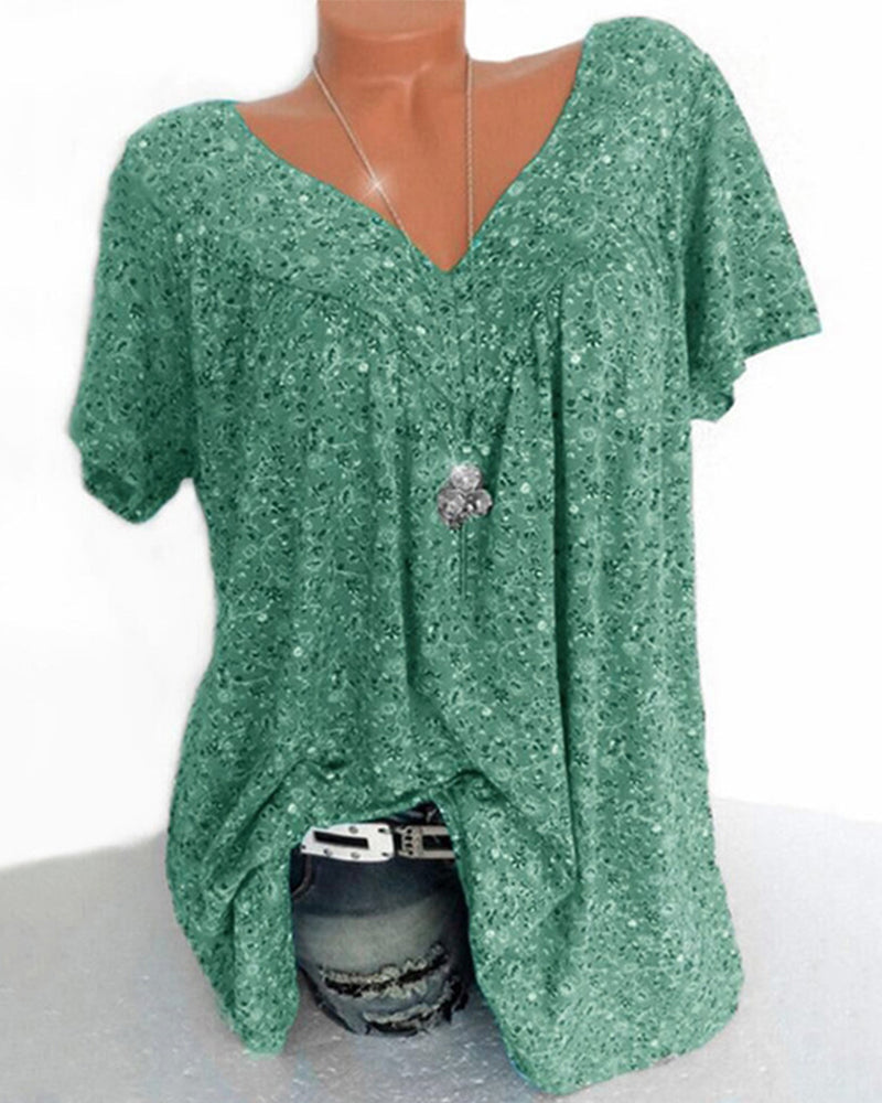 Sommerbluse für Damen - floral - Tanci