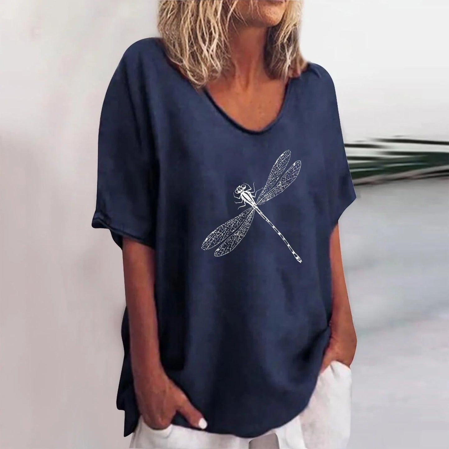 Damen Oversize-Shirt aus Rose