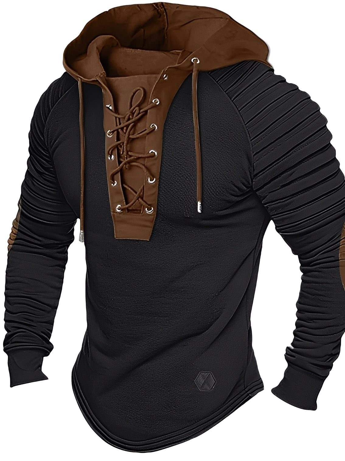 ModeGeist | Legerer Strickpullover mit Kapuze für Herren