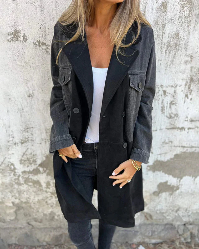 ModeGeist | Denim und Lederjacke