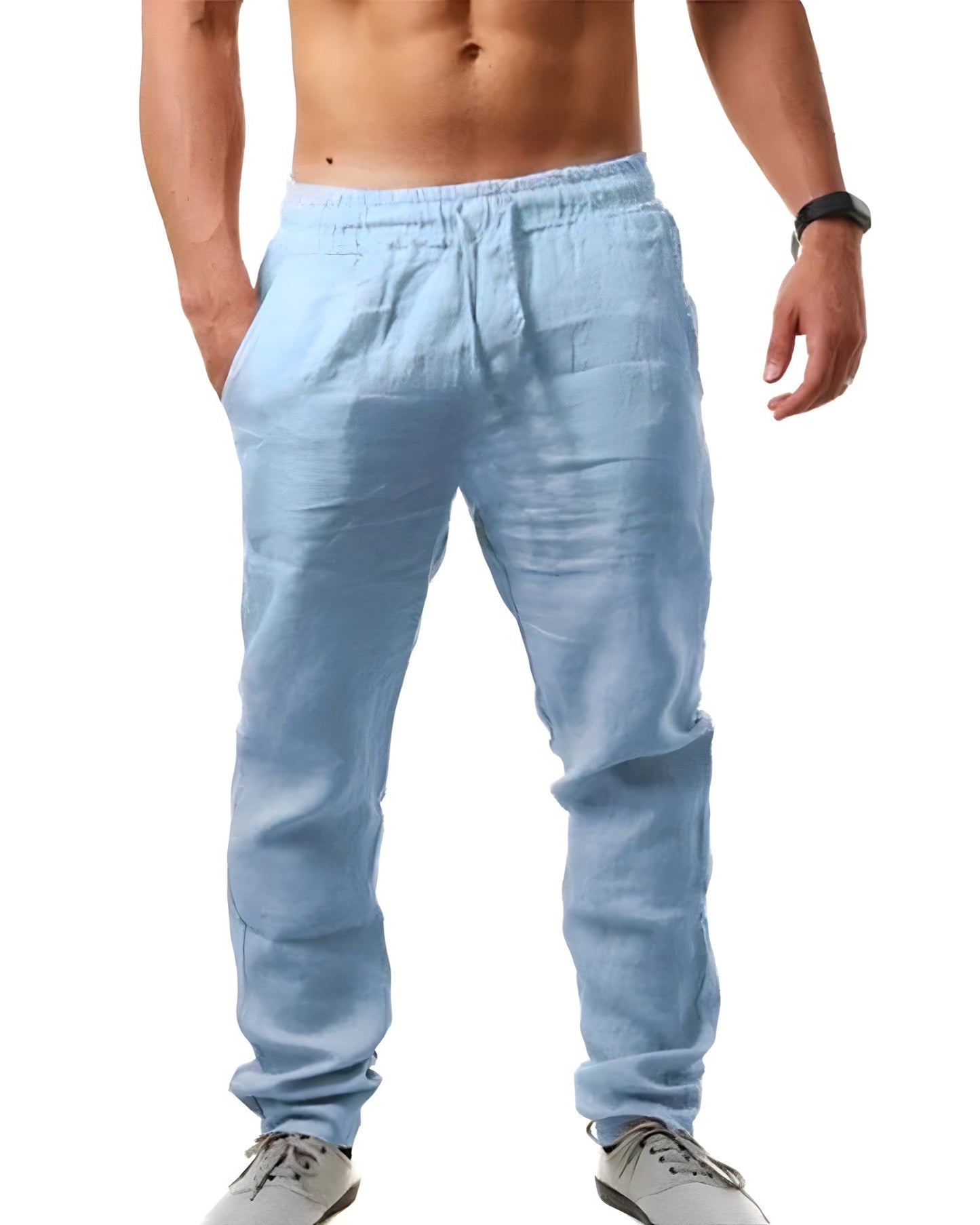 Leinenhose für Herren - Legerer Schnitt