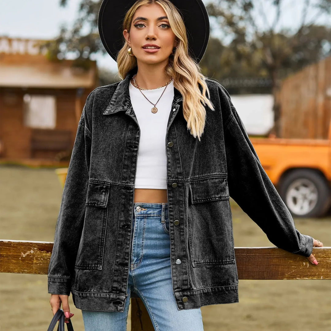 ModeGeist | Vintage Jeansjacke für Frauen