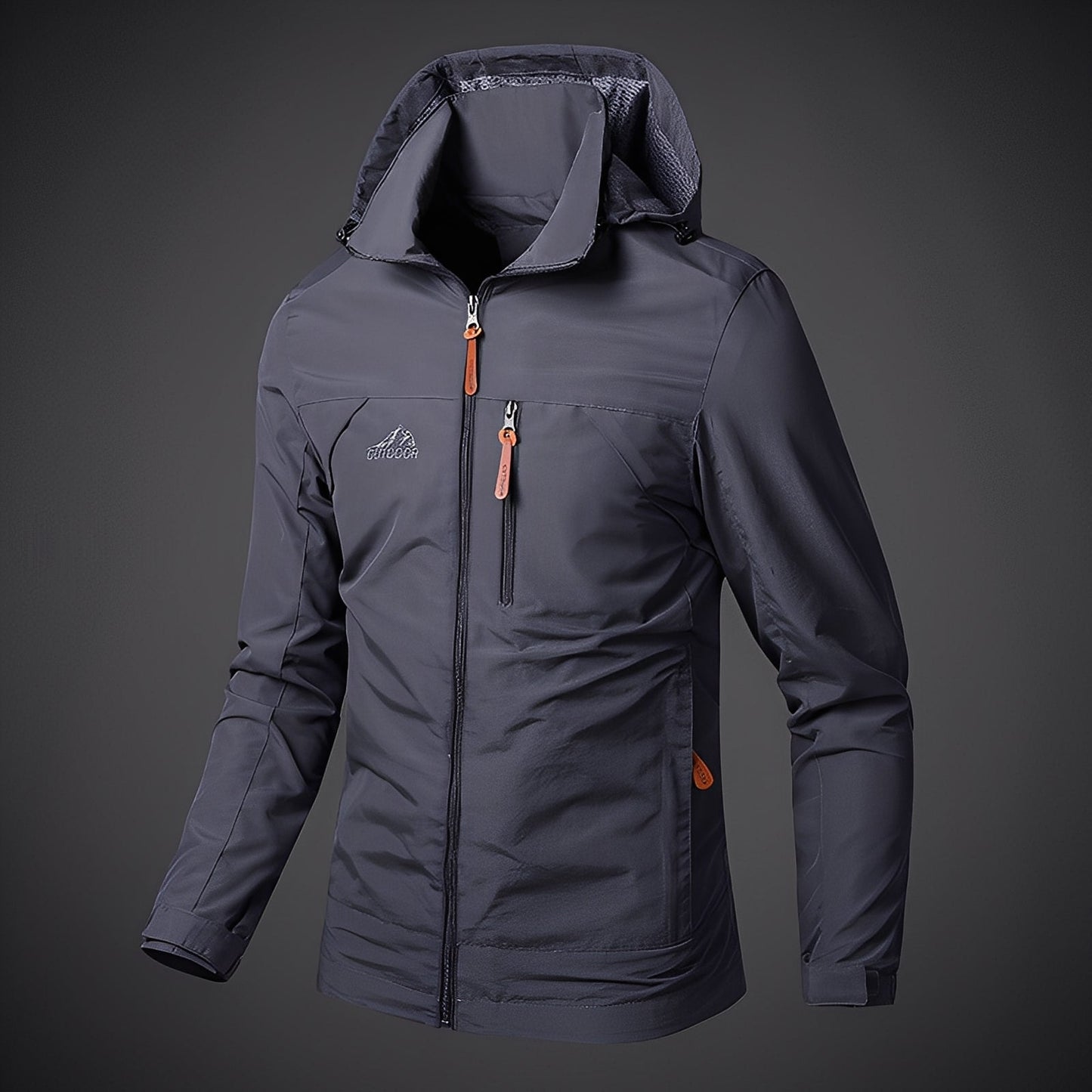 ModeGeist | Lässige Outdoor-Jacke mit Kapuze für Männer