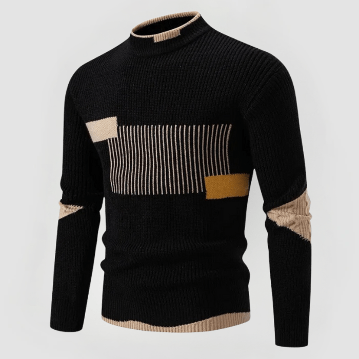 MAIK - Enganliegender Strickpullover