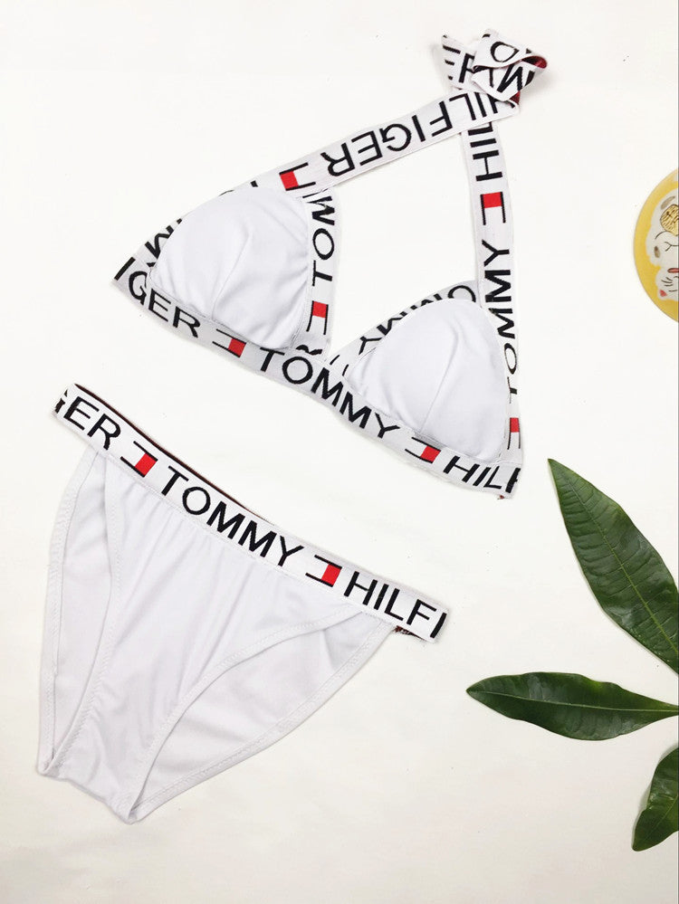 Bikini-Set mit breiten, verstellbaren Trägern und elastischem Bund für Damen von MODEGEIST