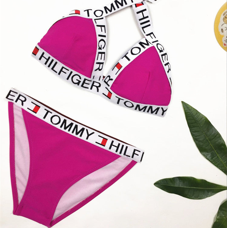 Bikini-Set mit breiten, verstellbaren Trägern und elastischem Bund für Damen von MODEGEIST