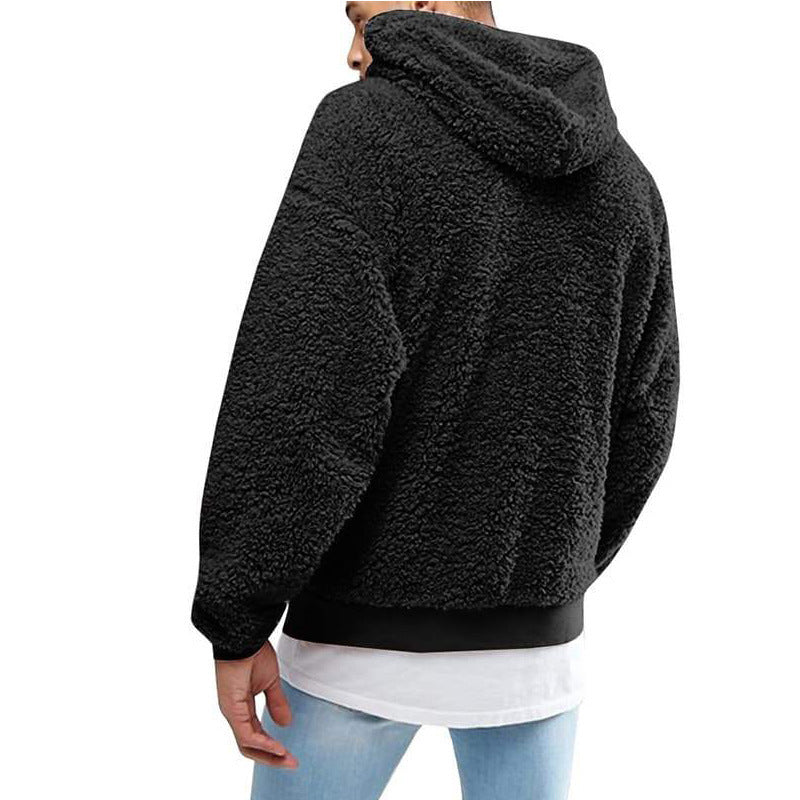 Herren Warmen Fleece-Hoodie ModeGeist