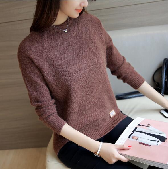 Damen eleganter Strickpullover mit strukturiertem Gewebe ModeGeist