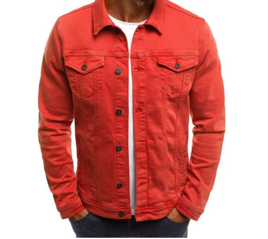 Herren Jeansjacke in verschiedenen Farben